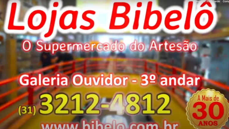 Lojas Bibelô – Comercial